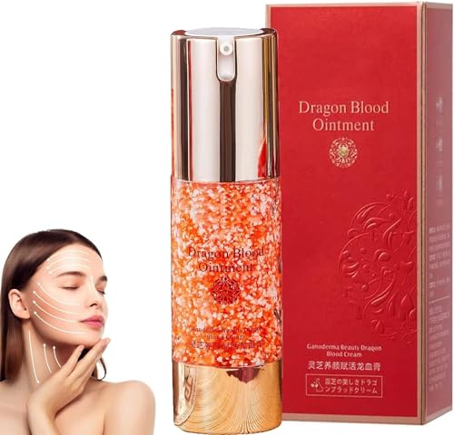 Crema de sangre de dragón de placenta, crema de retinol,humectante Facial de sangre de dragón,Retinol Placenta Royal Dragon Blood Cream, tono de piel uniforme, Piel hidratante y reafirmante (1pcs)