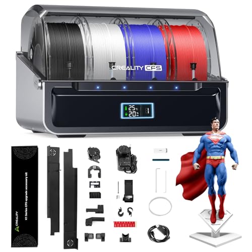 Image of Official Creality K1 Series CFS Upgrade Accessory Kit and Creality CFS Filament System, Multi-Color Printing Upgrades Accessories with Filament System for K1 SE,K1C, K1 Max 3D Printers