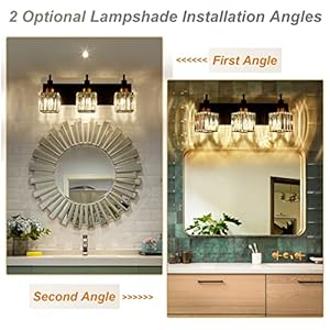 Moderncrystalbathroomvanitylight3lightbrasswalllightfixturesovermirrorblackandgoldvanitylightingforbathroomsquareshadebrasswallsconce Urban Country Home Decor Modern crystal bathroom vanity light 3 light brass wall light fixtures over mirror black and gold vanity lighting for bathroom square shade brass wall sconce urban country home decor