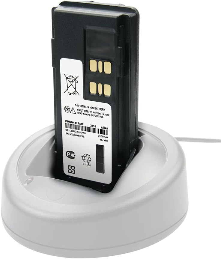 10x PMNN4409AR Battery for Motorola XPR3300 XPR3500 XPR7350 XPR7380 XPR7550 XPR7580 GP338D DP4600 XiR P8668 APX 2000 Two Way Radios Replacement Battery : Electronics