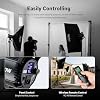 Godox SL-60W SL60W Daylight Led Video Light, 5600K Bright Studio Led Light, CRI95+Qa>90,Wirelessly Adjust Brightness,Bowens Mount LED Continuous Light for Video Recording Wedding Outdoor Photography