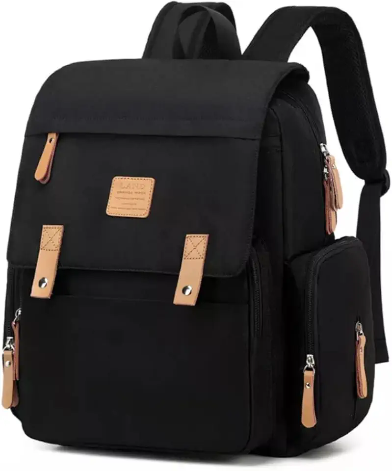 Bolsa mochila Maternity Land modelo LUXURY Premium Preta