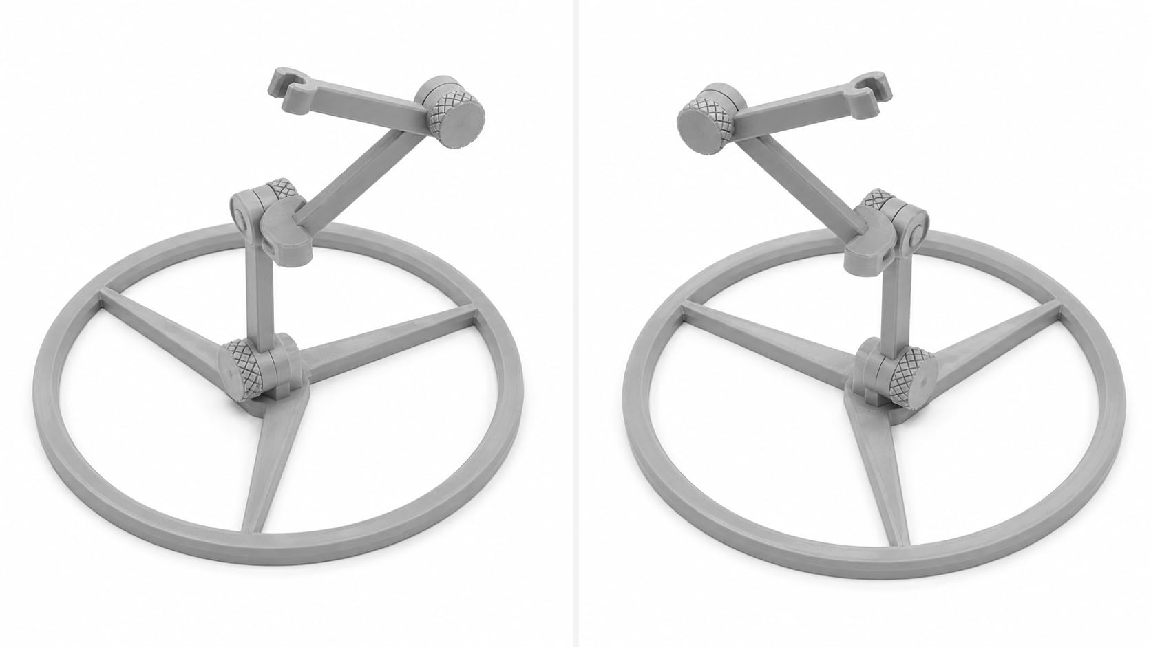 VR3D Dummy13 Fully Articulated Action Figure | 3D Printed Robot Assembly Kit | 5.4 Inch Tall Poseable Toy | Dynamic Poses | DIY Collectible Model | Made in India (Display Stand - Pack of 2)-image-47