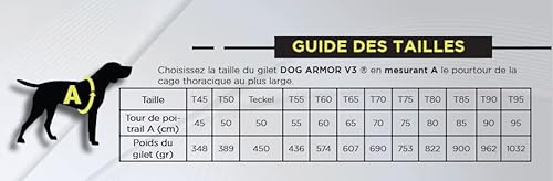 Gilet CANIHUNT avec rabat dorsal orange