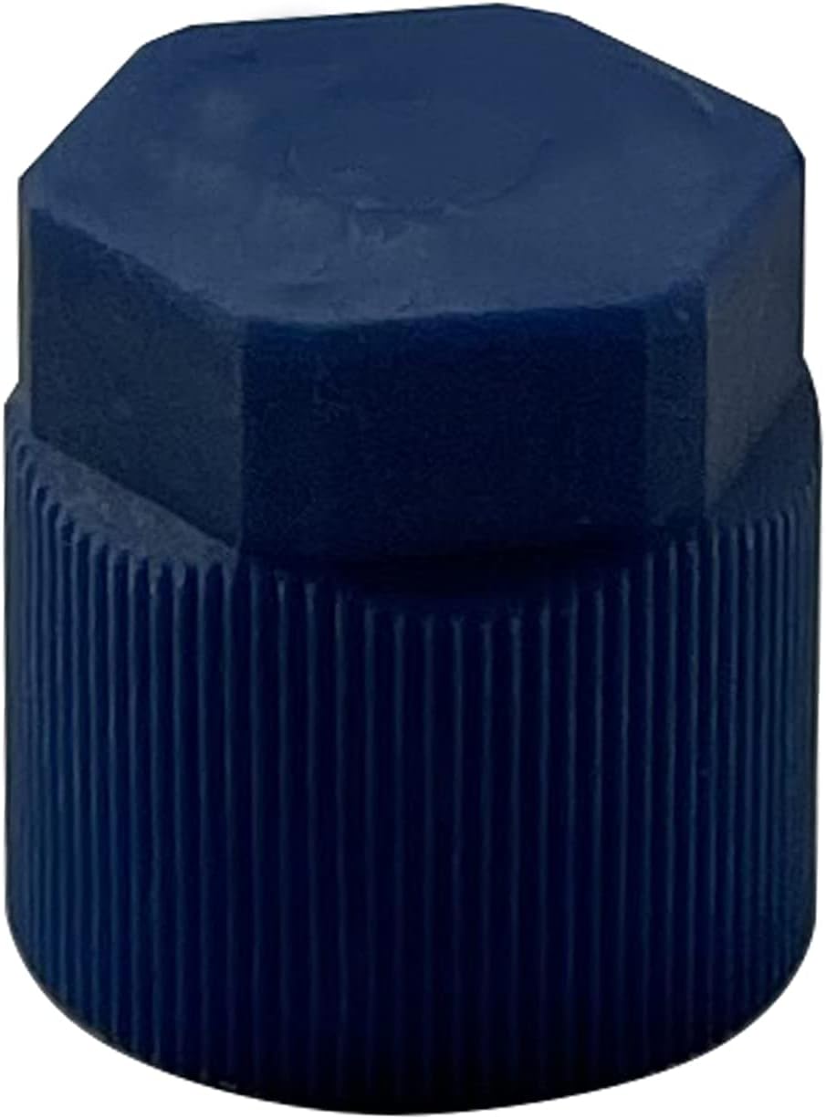 Sherco-Auto Black A/C R-134a High Side Service Port Cap Eaton SSV M10 x 0.75 MM - 10 Pack - Made in USA