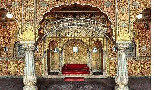 Image of Backdropon Interior Palace Architecture Vintage Art Photography Backdrops Nature Backdrop Curtain Cloth Birthday Background Seamless Photo Booth Prop Backdrop Size 5Feet Height & 8Feet Width(5 * 8)