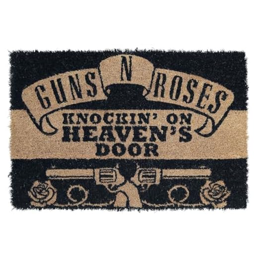 Pyramid International Guns N' Roses Knockin' on Heaven's Door Unisex Felpudo Multicolor PVC 40 x 60 cm