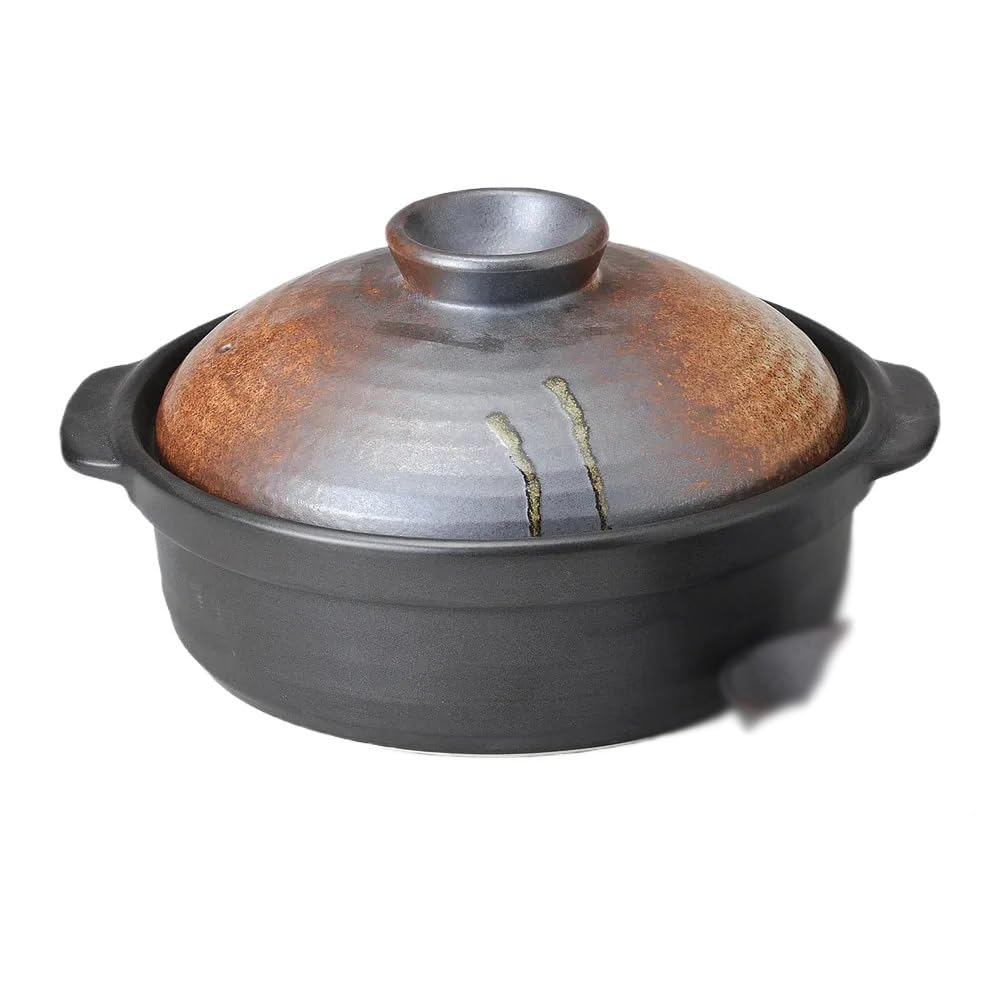 Amazon.com: Akishino No. 10 Pot | Earthenware Pot [14.1 x