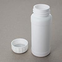 Vista 8 de Bettomshin 5 botellas de plástico PE de 3.4 fl oz (grado alimenticio) con tapas, botella de muestra de laboratorio, botellas de plástico de boca