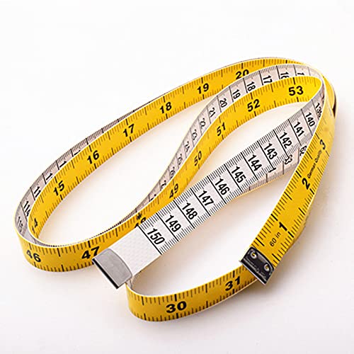 Soft Tape Measure Measuring Tape For Body Measurements,Double Color Double Scale Tape Measure Body Measuring Tape,Measurement Tape Measurement Sewing Tailor ,60 Inch/ 150 Cm Seamstress Measuring Tape #TOP6