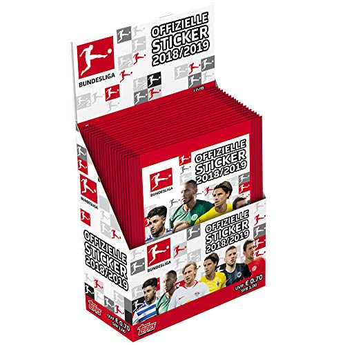Preisvergleich Produktbild Topps Bundesliga Sammelsticker 2018 / 19 - 1 Display(36 Tüten)