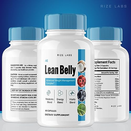 (Official) Ikaria Lean Belly Juice Powder for Weight Loss- IkariaLeanBelly Fat Burner Advanced Lean Juice Complex Reviews Max Strength Lean Belly Juice Superfood (60 Capsules) - Image 3