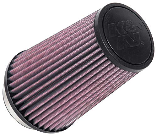 K&N Filtro Aria Universale Conico 89Mm Flangia, 140Mm Base, 102Mm Top, 203Mm Altezza (RU-1045)