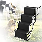 einstiegshilfe für hunde ins auto gebraucht ✿【Leicht & Langlebig】 Die Hunderampe ist aus hochwertigen Materialien gefertigt und kann einen großen Hund von ca. 80 kg tragen. Es ist sehr gut geeignet, um in die Ladefläche Ihres Autos zu springen. Es kann beim Auf- und Absteigen die Belastung von Haustieren tragen.