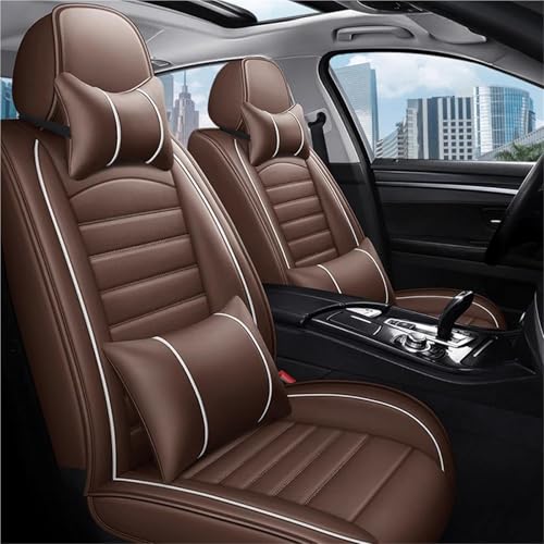 Housses de siège auto pour Mercedes Classe E W210 W212 W213 marron