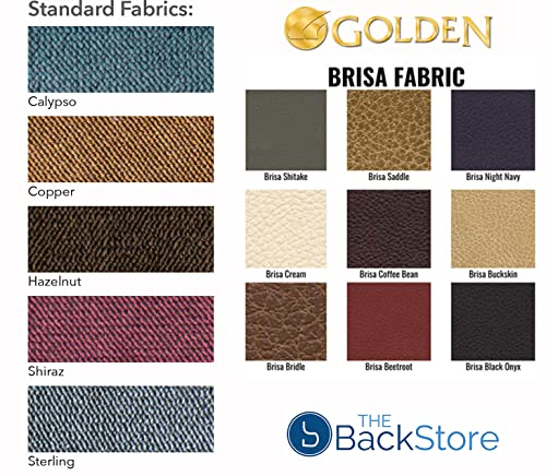 Golden Technologies Maxicomfort Cloud Pr510-Mla Pr-510 Medium Large 2 Zone Power Lift Chair Recliner With Heat And Massage - Hazelnut Brown Fabric - In-Home Delivery Setup #TOP1