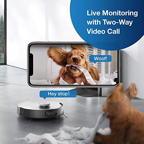 Image of ECOVACS DEEBOT X1 OMNI Robot Vacuum Cleaner, Auto Mop Washing /Hot Air Drying /Water Refilling /Auto-Emptying, 260 min, 3875 sqft, Dual Mops, 3D Maps, Live Monitoring & Video Call, YIKO Voice Interaction