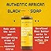 Alaffia Skin Care, Authentic African Black Soap, All in One Liquid Soap, Acne Face Wash, Moisturizing Body Wash, Shampoo, Shaving Soap, Shea Butter, Vanilla Almond 32 Fl Oz
