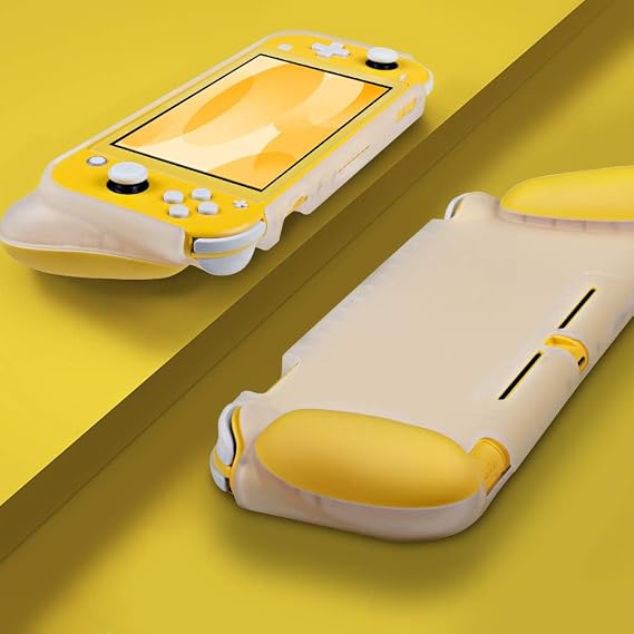 Switch Lite用保護ケース、Switch Lite用グリップケースカバー シリコングリップカバー、傷防止と衝撃吸収ソフトTPUB-for LITE