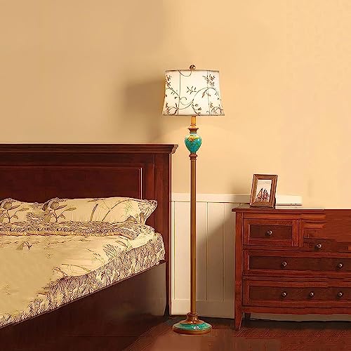 Lámpara de pie para sala de estar y dormitorio con luz vertical de lectura 3