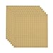 Lekebaby Classic Baseplates Building Base for Building Bricks 100% Compatible with Major Brands-Baseplate 10" x 10", Pack of 6 (Sand Color)
