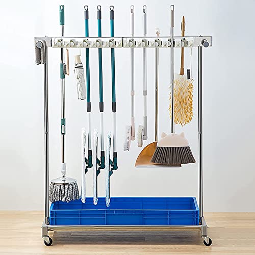 Chariot à outils de nettoyage pour organiser la buanderie et le garage
