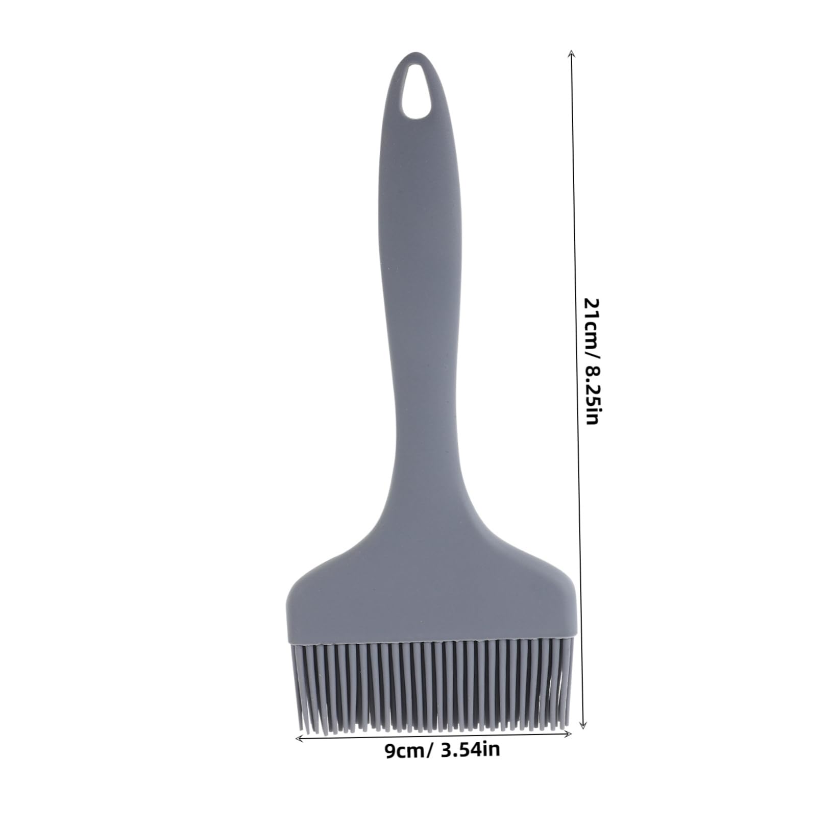 PRETYZOOM Silicone Baking Brush Kitchen Oil Applicator for Basting Bbq and Pastry Spreading and Easy to Clean Tool for High-temperature Cooking