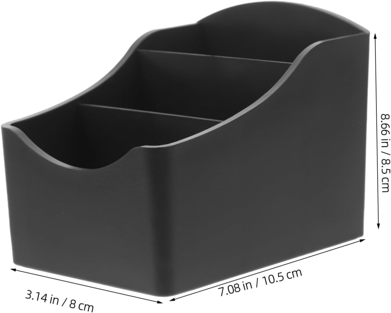 Coffee Sugar Packet Organizer with Multiple Compartments for Countertop Use