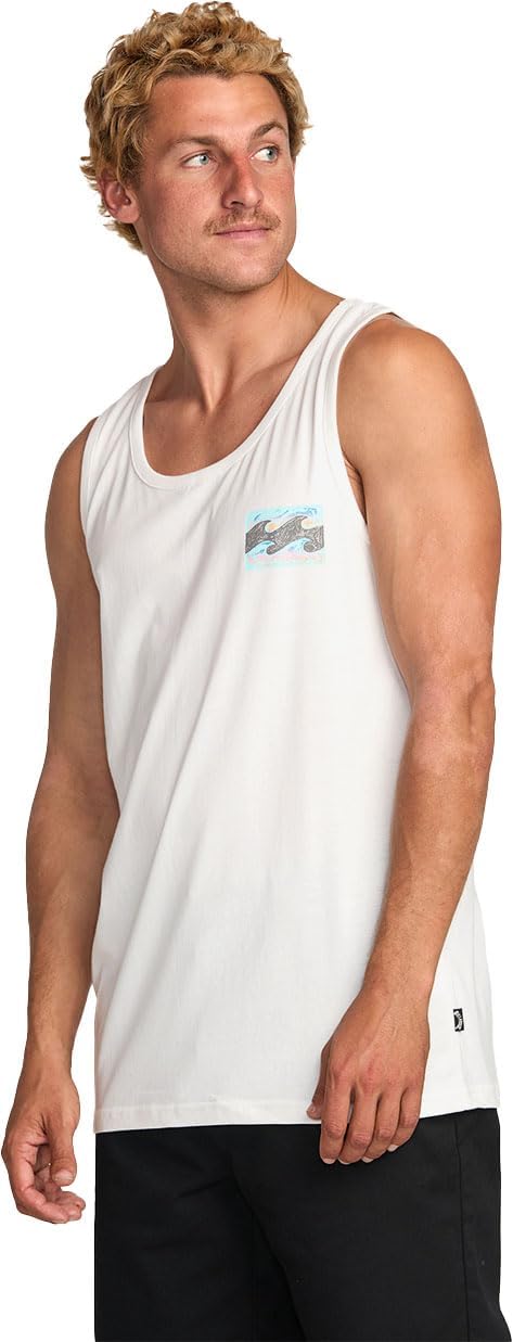 Billabong Crayon Wave Tank - Off White
