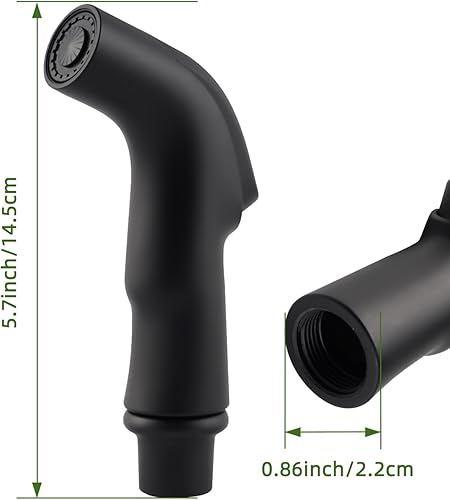 Miniatura 10 de Accesorio universal para rociador para fregadero de cocina, cabezal de rociador lateral de fregadero compatible con grifos