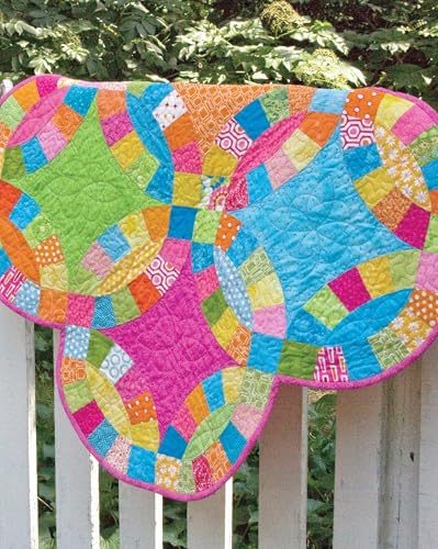 AccuQuilt GO! Fabric Cutting Dies; Double Wedding Ring (2 Die Set)