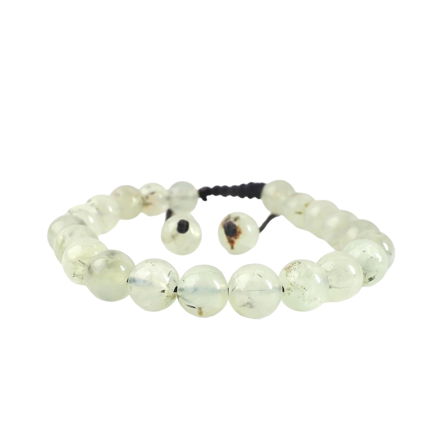 Anagha Jewels Natural Gemstone Beaded Thread Wrap Adjustable 7-10 Inches Bracelet Macrame Unisex Handmade Bracelets Comfort For Dailywear