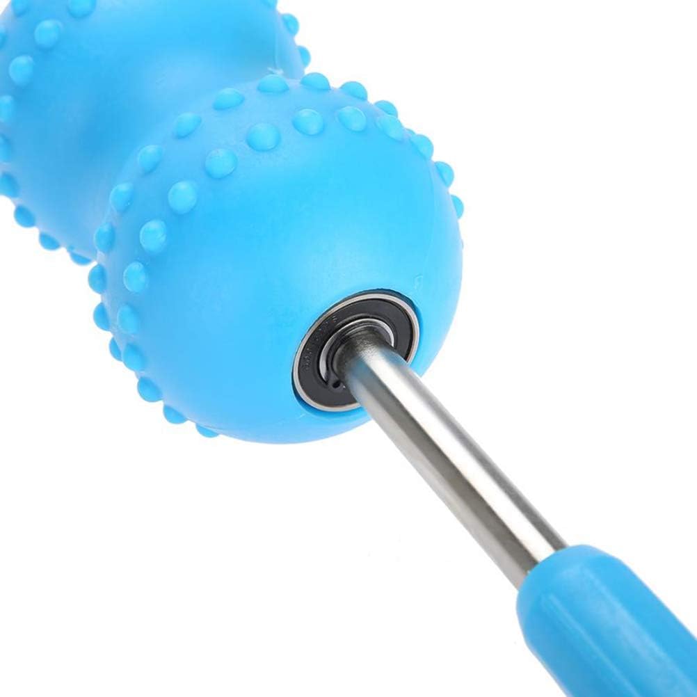 Back Roller, Multifunctional Muscle Roller Stick, 18.9 Inch Stick Massage Rollers, Blue Foam Rollers for Yoga, Recovery, Workouts - Image 8