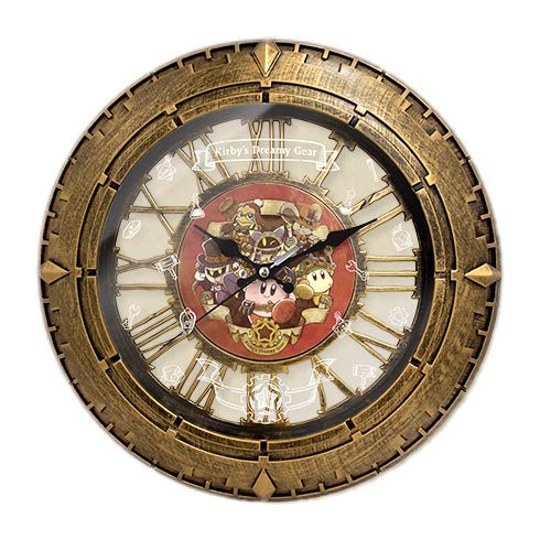 Amazon.co.jp: 期間 カービィと夢幻の歯車ウォールクロック 壁掛け