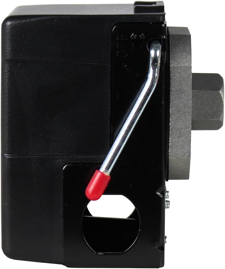Replacement Air Compressor Pressure Switch, Sunny L1, 1 port, 95-125 PSI, 25 Amp