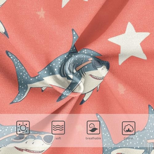 Wusikd Sharks Sunglasses Girls' Underwear Cotton Girls Briefs Soft Toddler Underwear 2T3