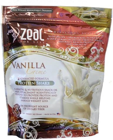 Zeal for Life - Vanilla - 30 Protein & Meal Replacement Shakes - With Bonus