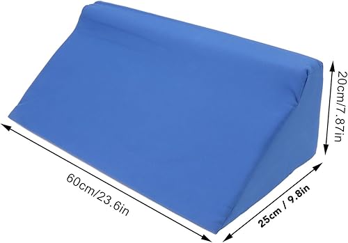 Miniatura 7 de Almohada de cuña, funda de almohada de elevación de posicionamiento de espalda, alineación corporal evaluada, almohada de soporte de tobillo para