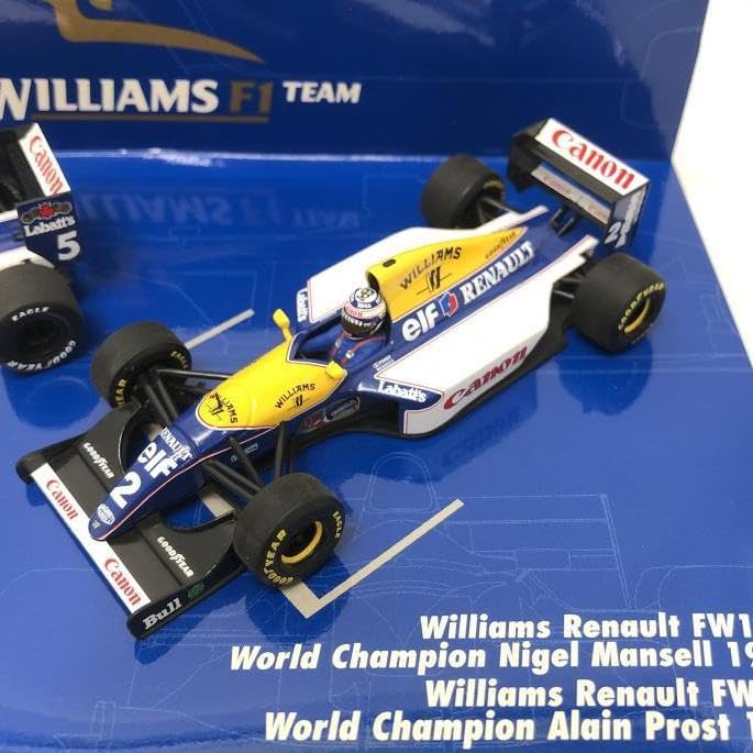 Amazon | 1/43 World Champion Set 4(2台セット) 「WILLIAMS F1 TEAM