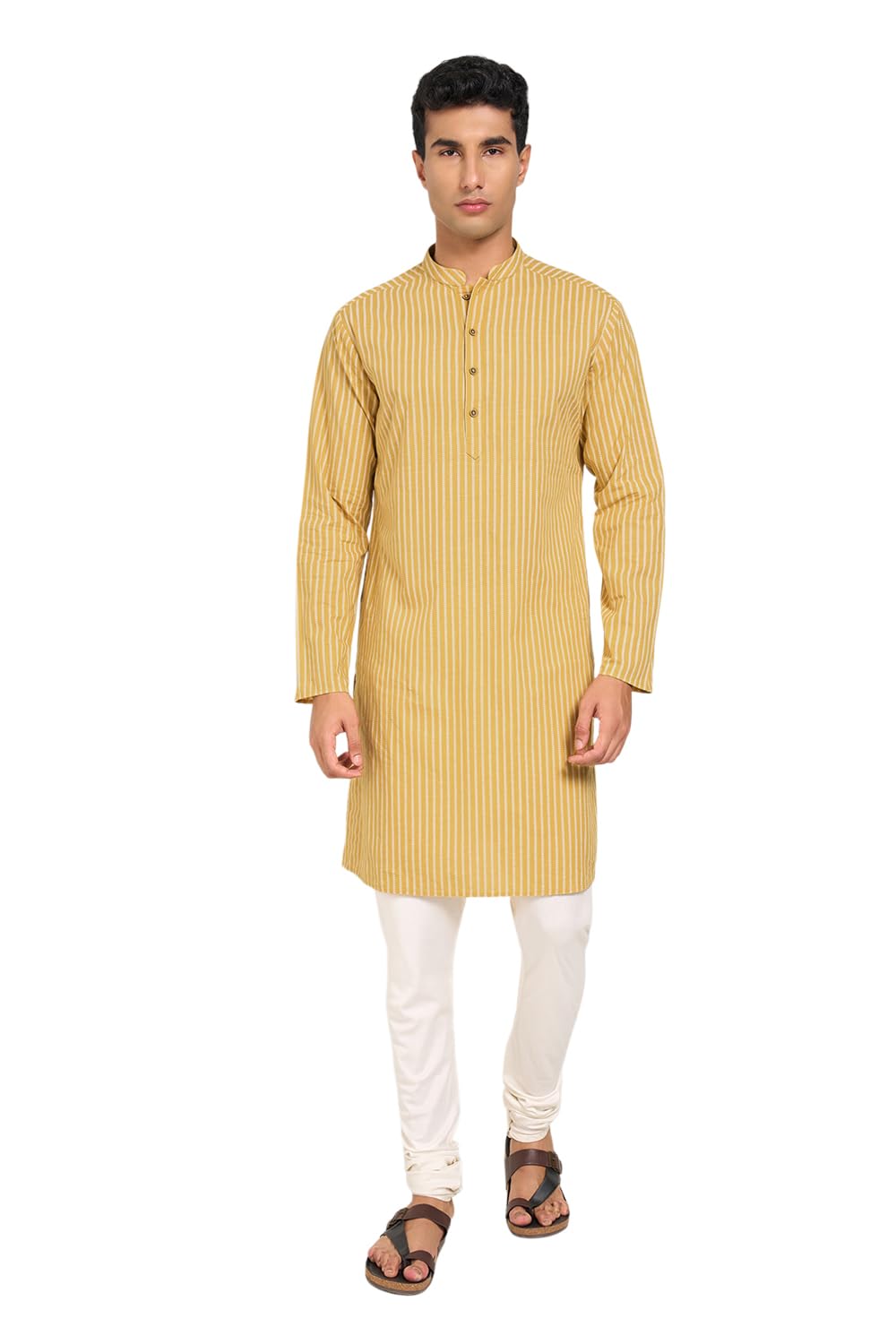 indus route by pantaloons Men's Cotton Regular Kurta-picture-22