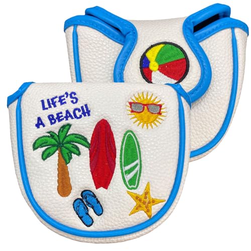 Giggle Golf Beach Golf Head Covers (for Mallet)