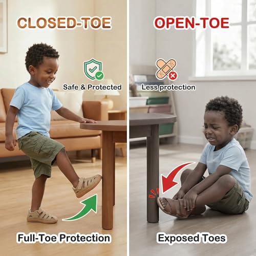 WIDE TOE BOX Barefoot Fisherman Sandals Toddler Leather Casual Beach Vacation Travel Active Shoes Tan Size 5 — view 6