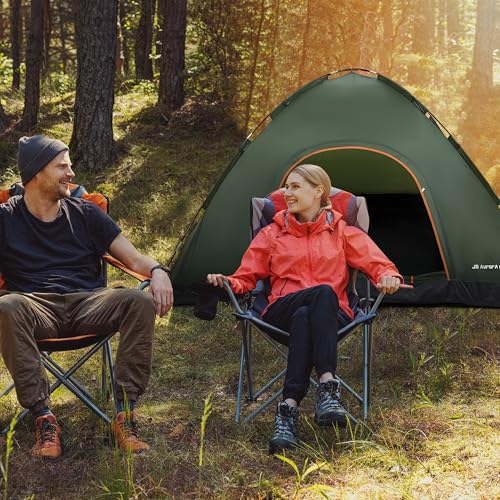 1-2 personTent Waterproof & Windproof Family Tents Camping-Tent All-Weather Backpacking-Tent for Camping-Hiking, Outdoor Adventures with Carry Bag - Image 9