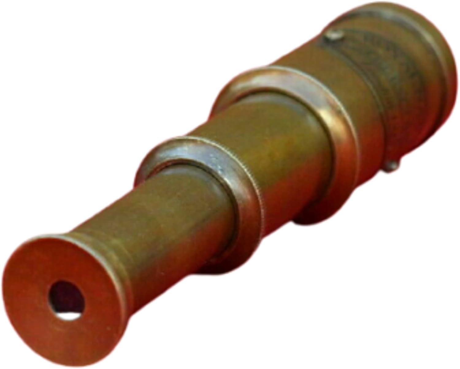 AlloryTech Brass Telescope Antique Vintage Maritime Brass Telescope Royal Navy Spyglass Scope London 1915 Telescope Gift 6" Inches A Great Gift for Nautical Lovers