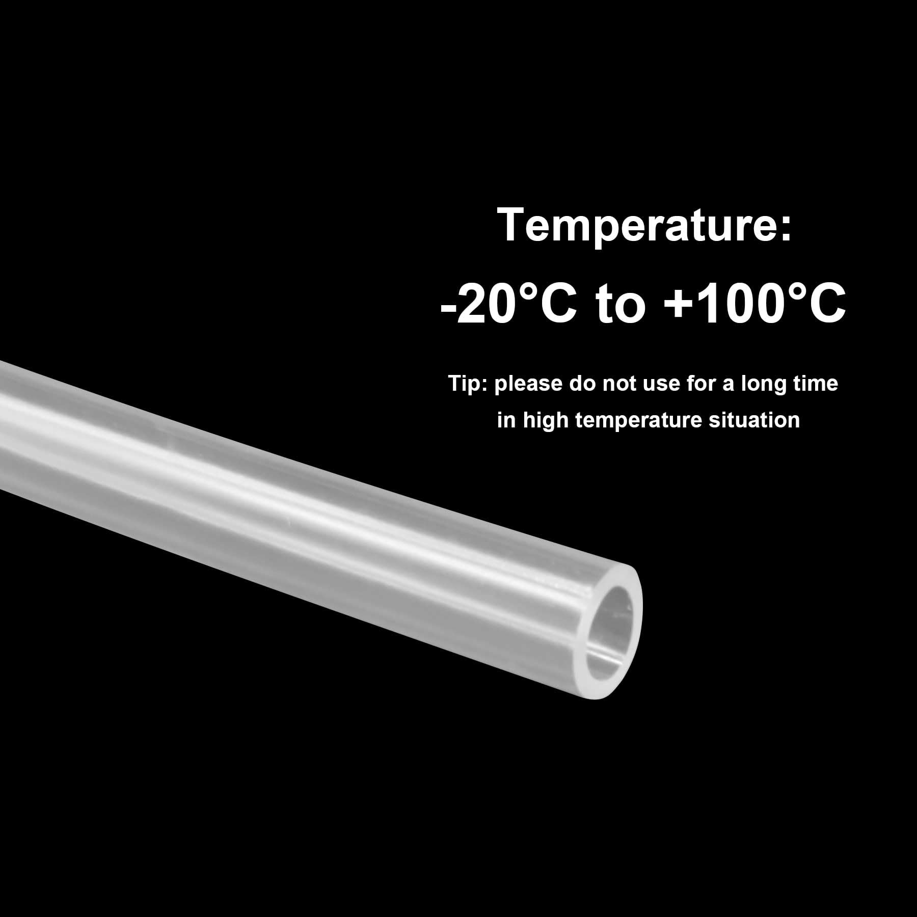 100 Meter flexibler PVC-Schlauch mit 6 mm Innendurchmesser, 9 mm Außendurchmesser, transparent 100 Meter flexibler PVC-Schlauch mit 6 mm Innendurchmesser, 9 mm Außendurchmesser, transparent