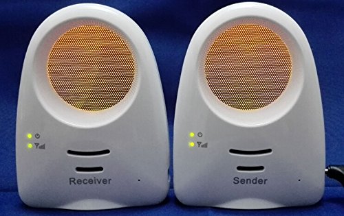 BW® Nuovo monitor audio digitale per bambini, suono chiaro citofono unidirezionale, tre ninne nanne, illuminazione ambientale giallo ultra freddo