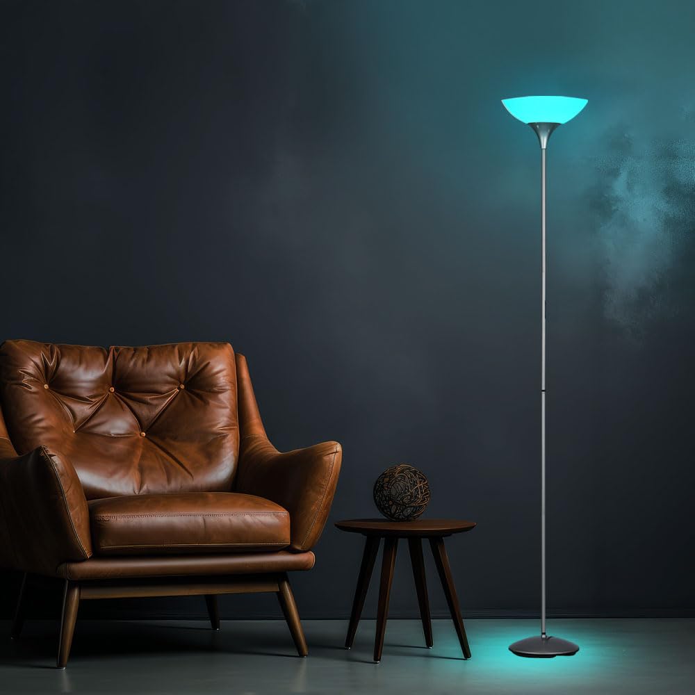 Smart Home RGB LED Steh Lampe Decken Fluter Alexa Stand Leuchte Strahler dimmbar