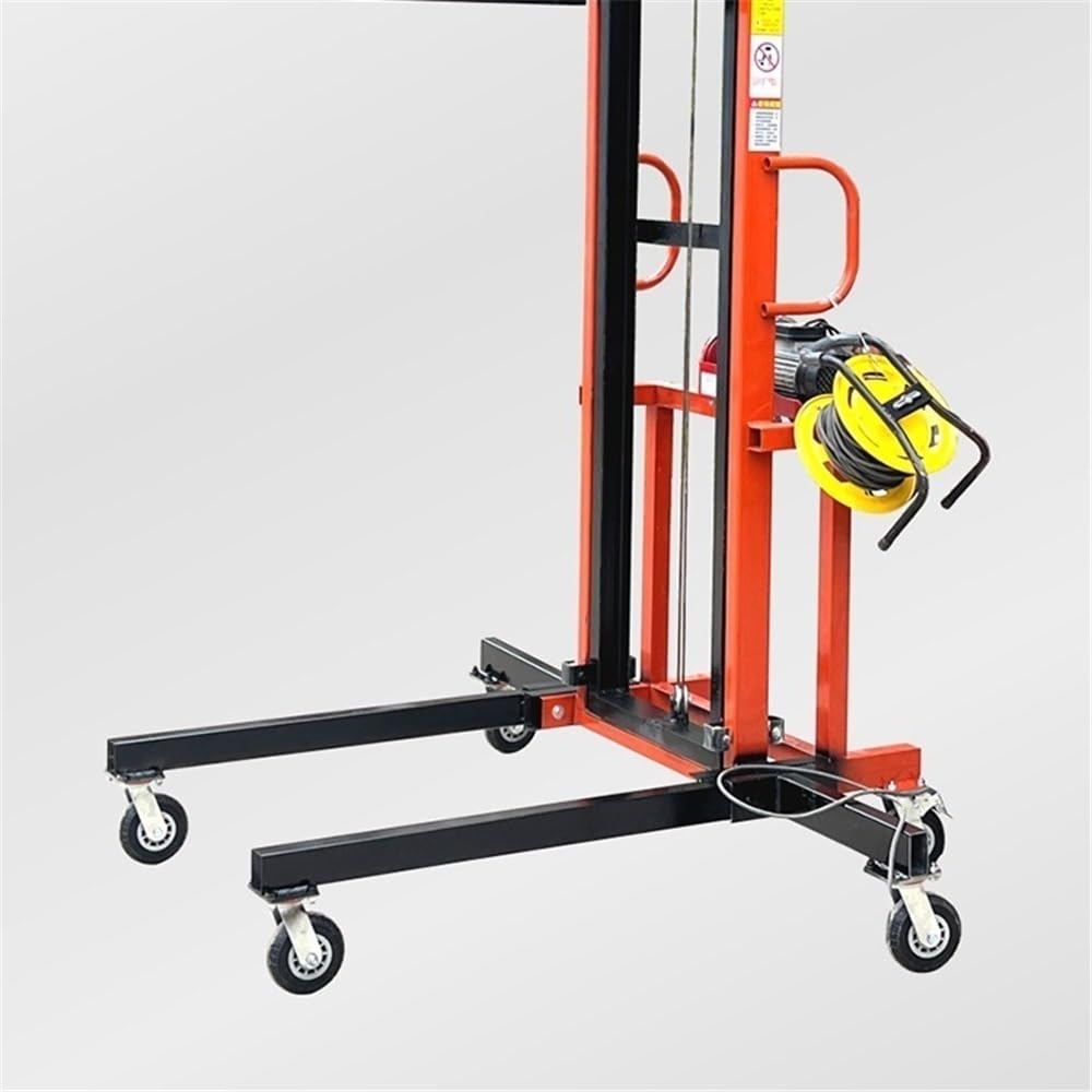 Piattaforma di sollevamento elettrica per merci, capacità 400 kg, doppio braccio di ventilazione per condotto di ventilazione, materiale, ideale per ascensori e sollevamento pesante Ta