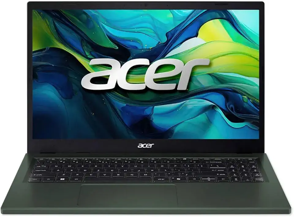 Notebook Acer Aspire Go 15 AG15-71P-753G, 15.6" FHD, Intel Core i7-13620H, 8GB DDR5, 256GB SSD, Linux Verde escuro