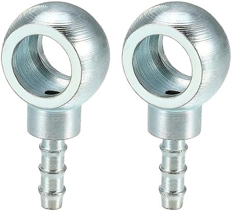 Double Hole Banjo Bolt M10x1.25 Metric Double Banjo Bolt Brake Fitting With Washers - Motorcycle & Car Replacement Part M10x1.25 Metric Thread Double Banjo Bolt Motorcycle Car - Foto 4